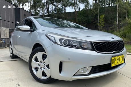 Silver 2017 Kia Cerato Hatchback S