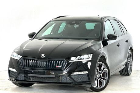 Black 2021 Skoda Octavia Wagon Rs