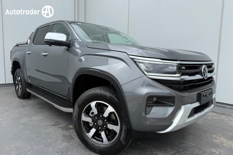 Grey 2025 Volkswagen Amarok Dual Cab Utility Style Tdi500 4Motion Tray