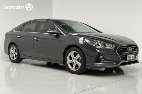 Grey 2018 Hyundai Sonata Sedan Active