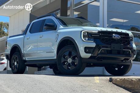 Grey 2025 Ford Ranger Double Cab Pick Up Phev Stormtrak (4X4)