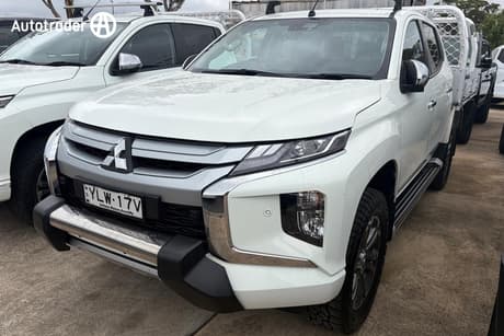White 2021 Mitsubishi Triton Double Cab Pick Up Gls (4X4)