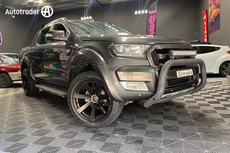 Grey 2018 Ford Ranger Dual Cab Pick-up Wildtrak 3.2 (4X4)