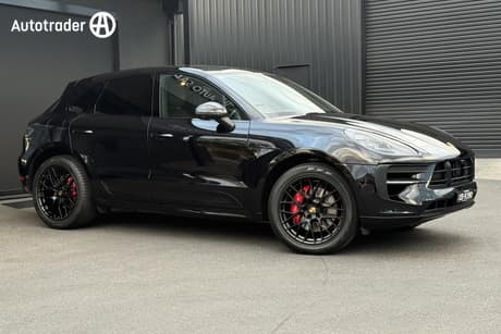 Black 2020 Porsche Macan Wagon Gts
