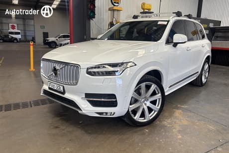 White 2018 Volvo XC90 Wagon D5 Inscription