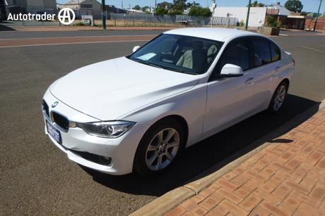 White 2013 BMW 320D Sedan