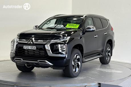 Black 2024 Mitsubishi Pajero Sport Wagon Gsr (4Wd) 7 Seat