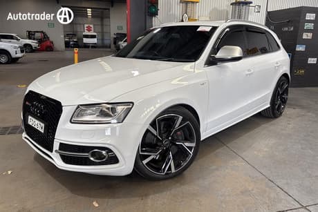 White 2014 Audi SQ5 Wagon 3.0 Tdi Quattro