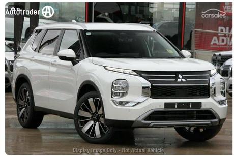 White 2025 Mitsubishi Outlander Wagon Aspire 7 Seat (2Wd)