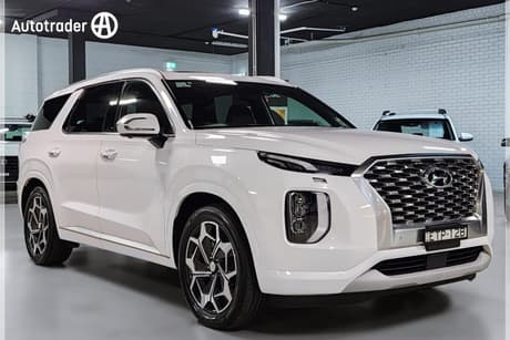 White 2022 Hyundai Palisade Wagon Highlander (7 Seat)