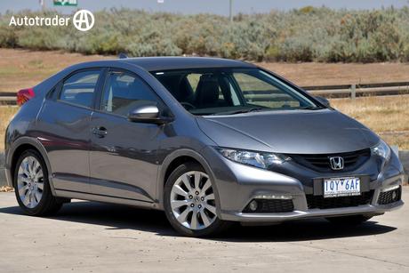 Grey 2012 Honda Civic Hatchback Vti-L