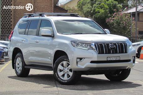 Silver 2019 Toyota Landcruiser Prado Wagon Gxl (4X4)