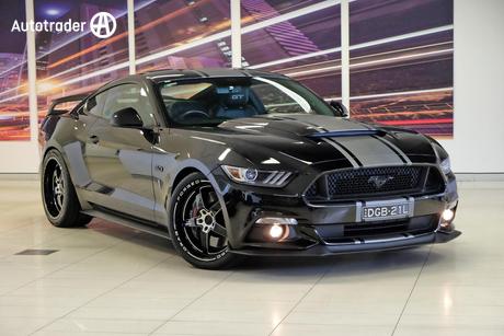 Black 2016 Ford Mustang Coupe Fastback Gt 5.0 V8