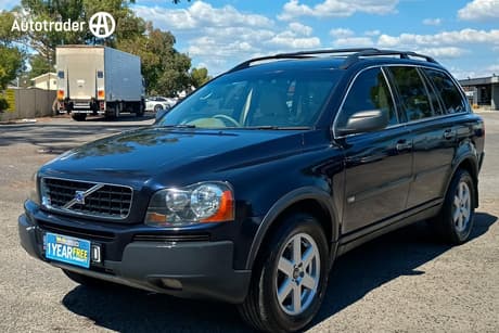 Blue 2004 Volvo XC90 Wagon 2.5T