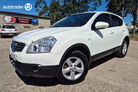 White 2009 Nissan Dualis Wagon Ti (4X4)