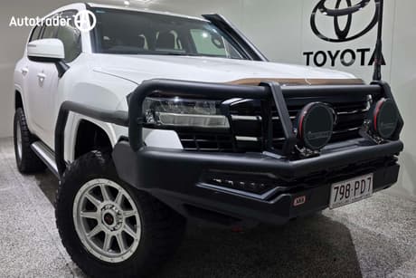 White 2021 Toyota Landcruiser Wagon Lc300 Gx (4X4)