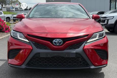 Red 2019 Toyota Camry Sedan Ascent Sport (Hybrid)