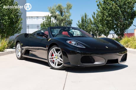Black 2006 Ferrari F430 Convertible Spider