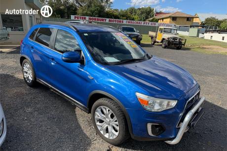 Blue 2015 Mitsubishi ASX Wagon Ls (4Wd)