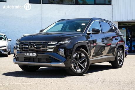 Black 2025 Hyundai Tucson Wagon Elite (Fwd)