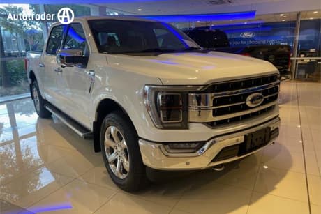 White 2024 Ford F150 Double Cab Pick Up Lariat Lwb (4Wd)