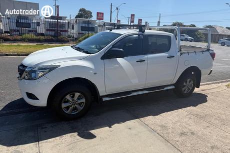 White 2017 Mazda BT-50 Dual Cab Utility Xt (4X2)