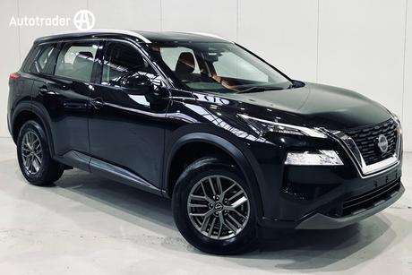 Black 2023 Nissan X-Trail Wagon St (4Wd) 7 Seat