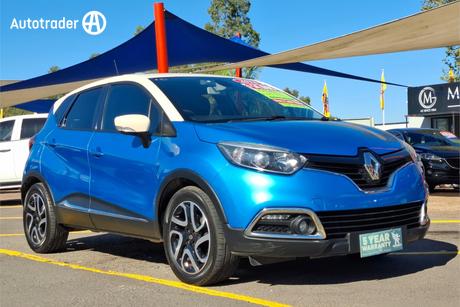Blue 2015 Renault Captur Wagon Dynamique
