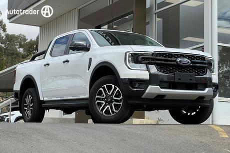 White 2025 Ford Ranger Double Cab Pick Up Sport 2.0 (4X4)