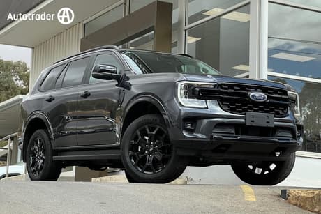 Grey 2024 Ford Everest Wagon Sport (Rwd)