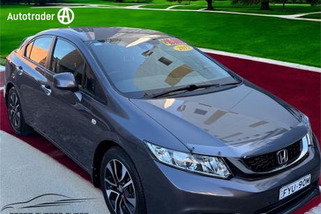 Grey 2015 Honda Civic Sedan Vti-S