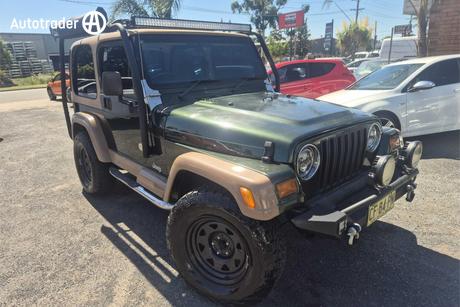 Green 1997 Jeep Wrangler Hardtop Renegade (4X4)