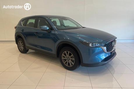 Blue 2024 Mazda CX-5 SUV G25 MAXX SPORT