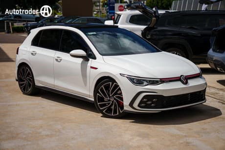 White 2023 Volkswagen Golf Hatchback Gti