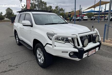 White 2018 Toyota Landcruiser Prado Wagon Gxl (4X4)