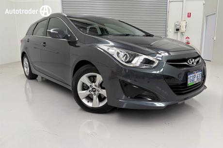 Grey 2013 Hyundai I40 Wagon Active