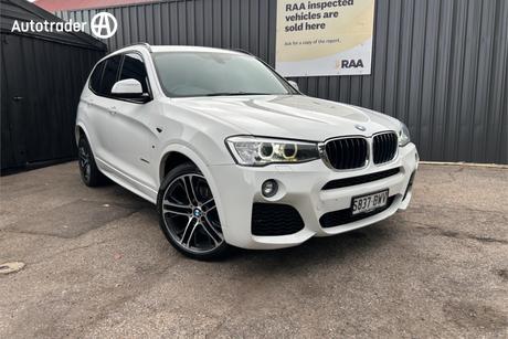 White 2015 BMW X3 Wagon Xdrive 20D