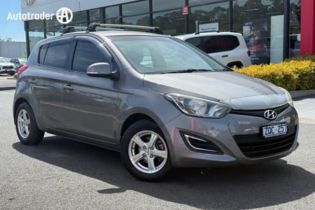 Grey 2013 Hyundai I20 Hatchback Active