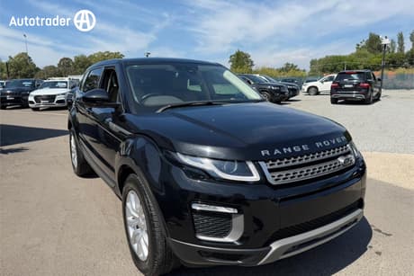 Black 2017 Land Rover Range Rover Evoque Wagon Td4 150 Se
