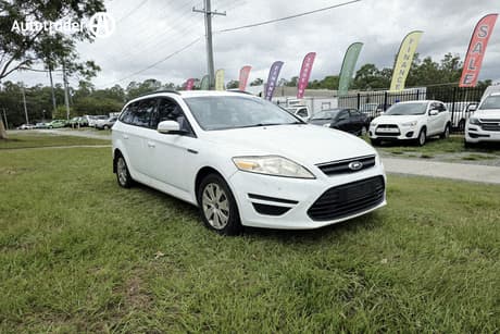 White 2014 Ford Mondeo Wagon Lx Tdci