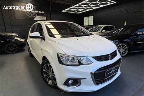 White 2016 Holden Barina Hatchback Cd