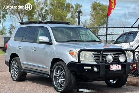 Silver 2013 Toyota Landcruiser Wagon Vx (4X4)