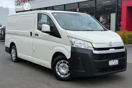 White 2021 Toyota HiAce Van Lwb Gl (Colours)