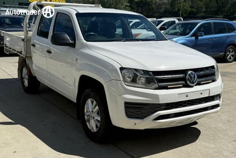 White 2018 Volkswagen Amarok Dual Cab Chassis Tdi420 Core Edition (4X4)