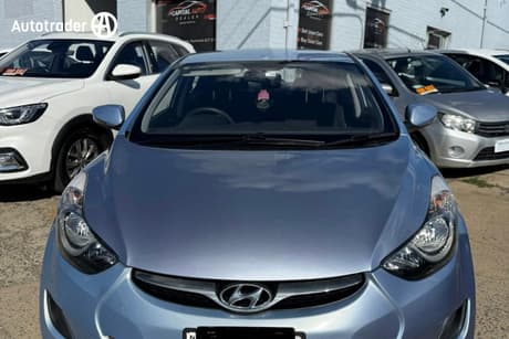 Blue 2013 Hyundai Elantra Sedan Active