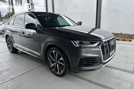 Grey 2020 Audi Q7 Wagon 45 Tdi Quattro Mhev