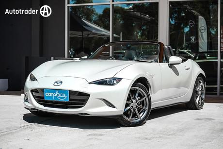 White 2016 Mazda MX-5 Roadster Gt