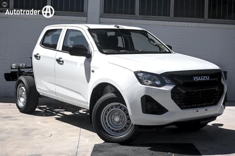 White 2026 Isuzu D-MAX Crew Cab Utility X-Rider (4X4)