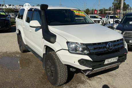 White 2021 Volkswagen Amarok Dual Cab Utility Tdi550 Sportline 4Motion