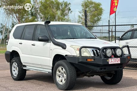 White 2005 Toyota Landcruiser Prado Wagon Gx (4X4)